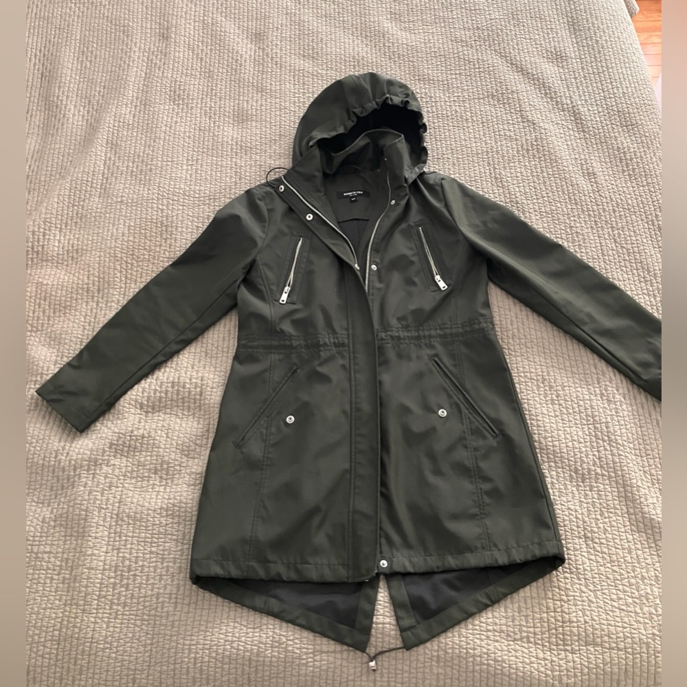 Kenneth Cole New York Hooded Raincoat